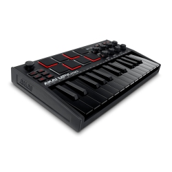 AKAI Mpk Mini Mkiii 25-Note Keyboard/drum Pad Controller - Limited Edition In Black