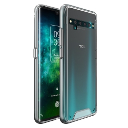CSMART 【】 Ultra Thin Soft Tpu Silicone Jelly Bumper Back Cover Case for Tcl 10 Pro, Transparent Clear