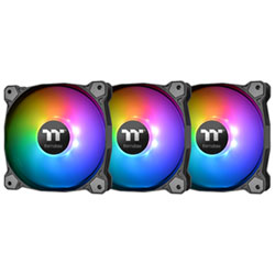 Ventilateur De Refroidissement De 120 Mm Pure 12 Argb Sync De Thermaltake Pour Processeur - Ensemble De 3