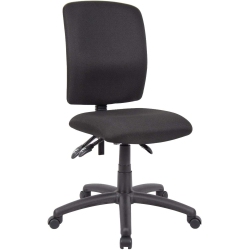 NICER INTERIOR Furniture Multi-Function Task Computer Desk Chair, Fabric, No Arms