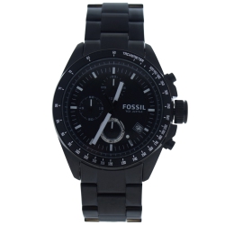 FOSSIL Ch2601P Decker Chronograph Stainless Steel Watch By for Men - 1 PC Watch In Black