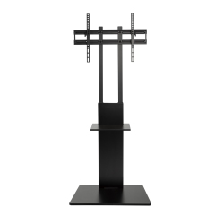 TYGERCLAW Tv Floor Stand With Equipment Shelf
