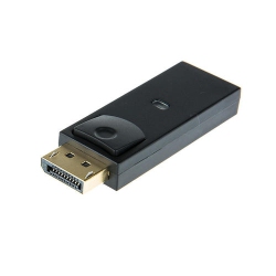 PRIMECABLES Displayport (Dp) Male to HDMI Female Adapter, Gold Plated Connector - - ® In Black