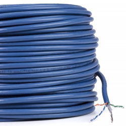 PRIMECABLES Cat6 23Awg Utp Solid Bulk Cable, Cm-Rated, 250Ft - ®