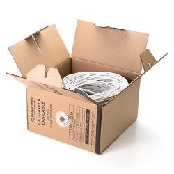 PRIMECABLES Cat6 23Awg Utp Solid Bulk Cable, Cm-Rated, 500Ft - ®