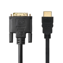 PRIMECABLES 3Ft HDMI to Dvi-D Dual Link 28Awg High-Speed Bi-Directional Cable - - ® In Black