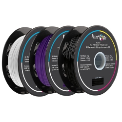 PRINTOXE 3D Pla+ / Pro Pla 3 Packs Of / Purple / Black Colours Filament for 3D Printers - 1.75 MM Diameter - Each 1 Kg Net On Spool Accuracy +/