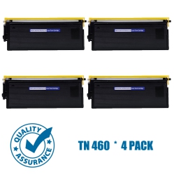 PRINTER PRO 4 Pack Brother Tn460/tn-460/tn430 Toner Cartridge-Brother Printer Hl 1240/1440/8600/9650 In Black