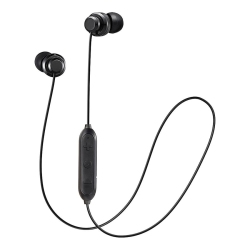 JVC Wireless In-Ear Headphones, Bluetooth 4.2, With Microphone And Remote Control In Black