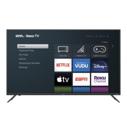 ONN Refurbished (Good) - . 55" Class 4K Uhd HDr Roku Smart Led Tv