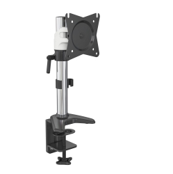 SHOPPINGALL Vertical Lcd Monitor Arm Desk Mount/stand Arm for Monitor Up to 32", Both Desk Clamp And Grommet Mounting Options In The Box Sa-Ae10