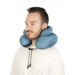 CABEAU - Evolution Microbead - Travel Neck Pillow - In Blue