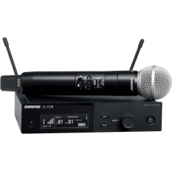 SHURE Slxd24/sm58 Wireless System With Sm58 Handheld Transmitter - H55