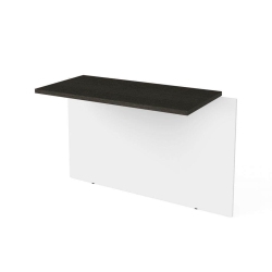 MODUBOX Pro-Concept Plus Desk Bridge - & Deep Grey In White