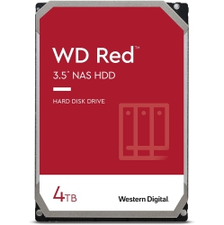 WESTERN DIGITAL Wd Nas 4Tb 3.5” 5400Rpm SATA Internal Hard Drive (Wd40Efax) In Red