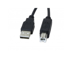 XTECH Printer Cable USB-A 2.0 Male to USB-B Male 10Ft - In Black