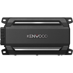 KENWOOD Kac-M5024Bt - Compact 4-Channel Digital Amplifier, Bluetooth In Black
