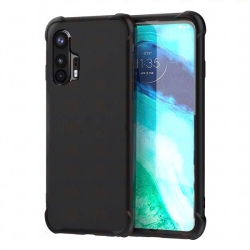 CSMART 【】 Ultra Thin Soft Tpu Silicone Jelly Bumper Back Cover Case for Motorola Moto Edge+ Plus 2020 In Black