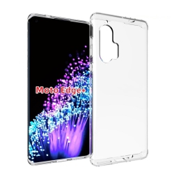 CSMART 【】 Ultra Thin Soft Tpu Silicone Jelly Bumper Back Cover Case for Motorola Moto Edge+ Plus 2020, Clear