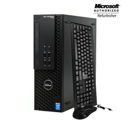 DELL Refurbished (Good) - Precision T1700 Sff Workstation PC Core I7 4Th Gen 8GB 256GB SSD Windows 10 Pro Wifi