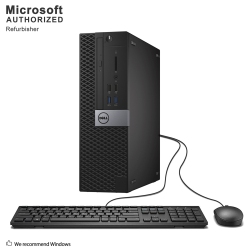 DELL Refurbished (Good) - Optiplex 3070 Sff, Intel Six Core I5 9500 Up to 4.4 Ghz, 16 GB Ddr4 Ram, 512 GB SSD, Windows 10 Pro 64 Bit (En/fr/es)