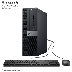 DELL Refurbished (Good) - Optiplex 5070 Sff, Intel Six Core I5 9500 Up to 4.4 Ghz, 16 GB Ddr4 Ram, 512 GB SSD, Windows 10 Pro 64 Bit (En/fr/es)