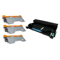 TONER4U (3 Toner + Drum Unit) Compatible 3 Tn450+Dr420 for Brother Dcp-7060D, Dcp-7065, Hl-2220, Hl-2250Dn, Mfc-7360 Hl-2270Dw, Hl-2280Dw, Mfc-7360