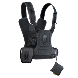 COTTON CARRIER G3 Dual Camera Harness for 2 Camera's In Gray