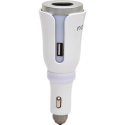 TULIP&NANUMM Car Air Aroma Diffuser With Car Charger USB Car Aroma Home Fragrance (White Color)