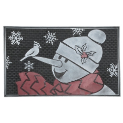 MAISON CONCEPTS Rubber Mat (Snowman Cardinal)