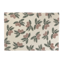 MAISON CONCEPTS Cotton Placemat (Pinecone)-Set Of 12