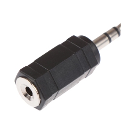 AXGEAR 2.5MM to 3.5MM Audio Adapter Female to Male Stereo Plug Converter Jack