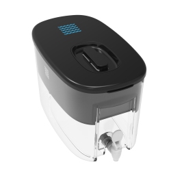 DRINKPOD 2 Dispenser Alkaline Water Filter Ionizer (6 Filters) Countertop Water Filter Purifier Machine – Large Alkaline Water Pitcher – High Ph