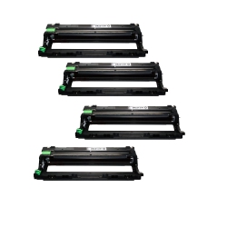UNBRAND 4Pk Drum Unit Set Compatible Dr221/225 for Brother Printer Dcp-9020CDn, Hl-3140Cw, Hl-3150CDn, Hl-3170CDw, Hl-3180CDw, Mfc-9130Cw, Mfc-9330CDw