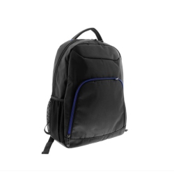 XTECH Backpack 15.6In Black With Accent In Blue