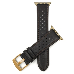 BANDINI Extra Long (Xl) Leather Watch Strap for Apple Watch Band 46MM / 49MM / 45MM / 44MM / 42MM (Series 3), Series 11 10 9 8 7 6 5 Se, Ultra 3 2