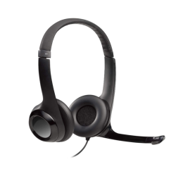 ACCEINFO Logitech H390 Wired Clearchat Comfort USB Headset (981-000014) - 013 In Black