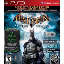 WARNER BROS. Batman Arkham Asylum: Game Of The Year - Playstation 3 Game Of The Year Edition