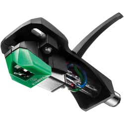 AUDIO TECHNICA Audio-Technica At-Vm95E/h Turntable Headshell/cartridge Combo Kit In Green