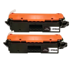 UNBRAND Toner4U - 2 Pack Compatible Cf294A Toner Cartridge for HP Printer HP94A Laserjet Pro M118Dw Laserjet Pro Mfp M148Dw Mfp M148Fdw Laserjet Pro