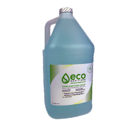ECO SANITIZER Hand Sanitizer Liquid 80% Ethyl Alcohol - 4 Litre (Case Of 4)