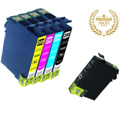 ULTRA INK 5 Pack Epson T200 Compatible Inkjet- Epson Printer Xp200/300/310/400/410/wf2520/2530/2540