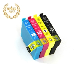 ULTRA INK Epson T200 Bk/m/y/c Compatible Inkjet Combo- Epson Printer Xp200/300/310/400/410/wf2520/2530/2540