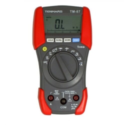 TENMARS Tm-87 Digital Multimeter: True Rms Measures Ac/dc Voltage/current Resistance