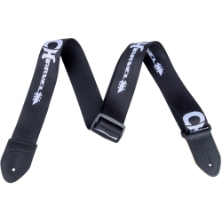 CHARVEL Logo Guitar Strap - Black/white