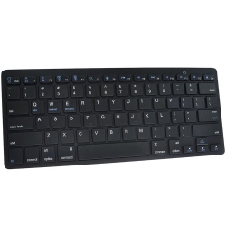 PRIMECABLES Bluetooth 3.0 Keyboard Slim Mini Wireless Qwerty Keyboard In Black
