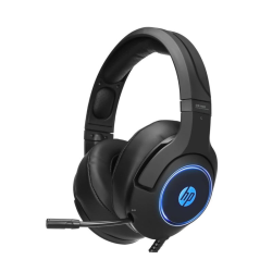 HP - 7.1 Surround Wired Gaming Headset With Microphone And Backlight, 2.2 Meter Cable In Black