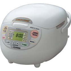 ZOJIRUSHI Neuro Fuzzy Rice Cooker & Warmer Ns-Zcc10, 5.5 Cups