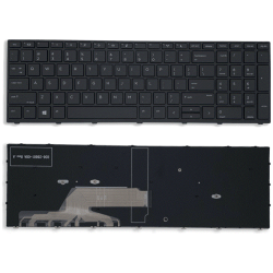 HP Probook 450 G5 455 G5 470 G5 Us English Keyboard Replacement With Frame - Model L01028-001
