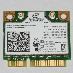 ACER Intel Wireless Wifi Wlan + Bt 4.0 Card 7260Hmw - High-Performance Internal Network Adapter